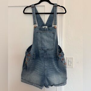 Old Navy Blue Denim Overalls